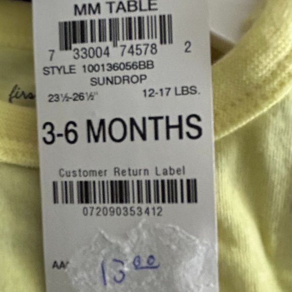 FIRST IMPRESSIONS UNISEX SUNDROP TOP - Picture 6 of 7